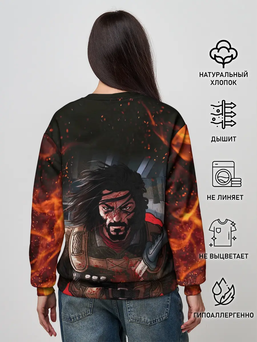 Женский свитшот / BRZRKR