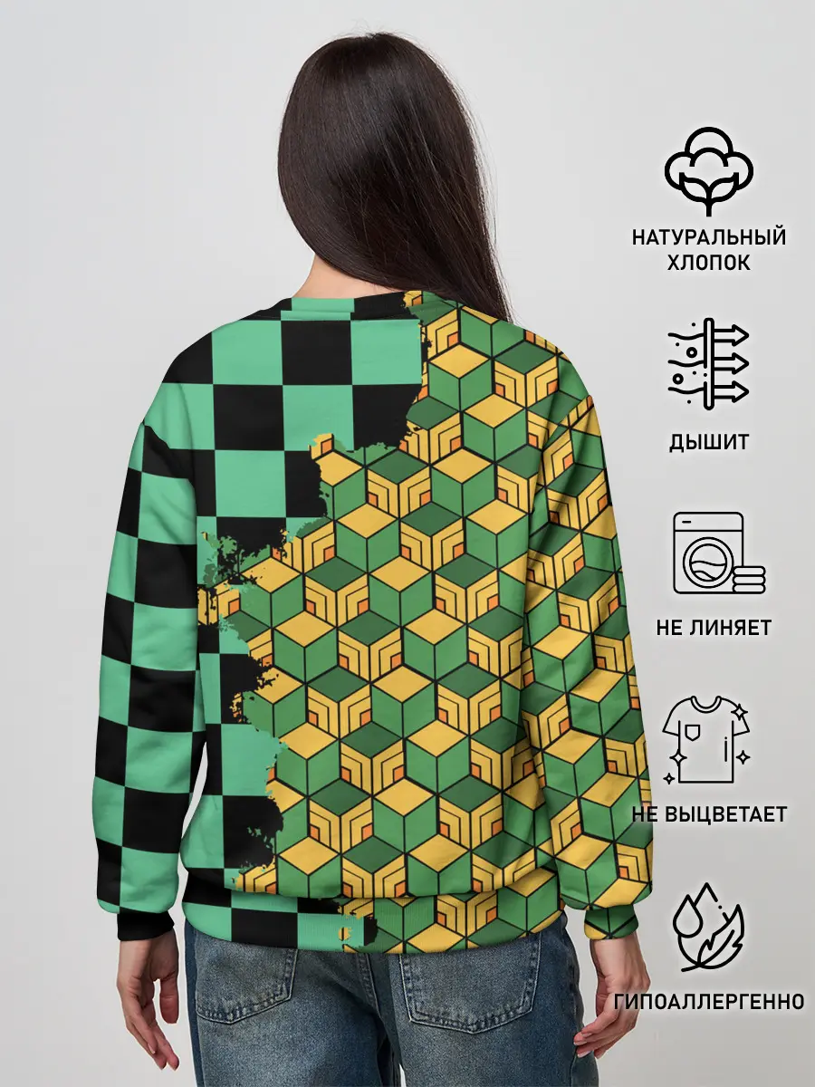 Женский свитшот / ТАНДЖИРО И ТОМИОКА