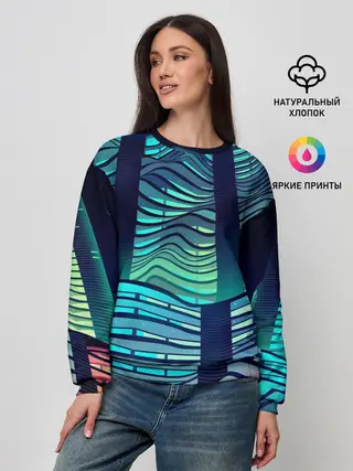 Женский свитшот / Минимализм