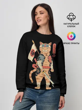 Женский свитшот / Shogun Cat