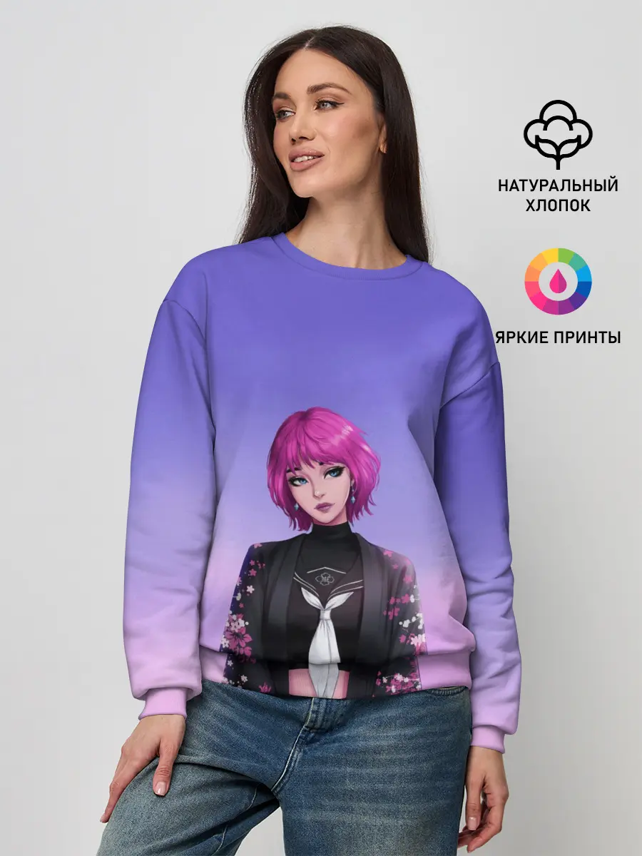 Женский свитшот / ANIME GIRL
