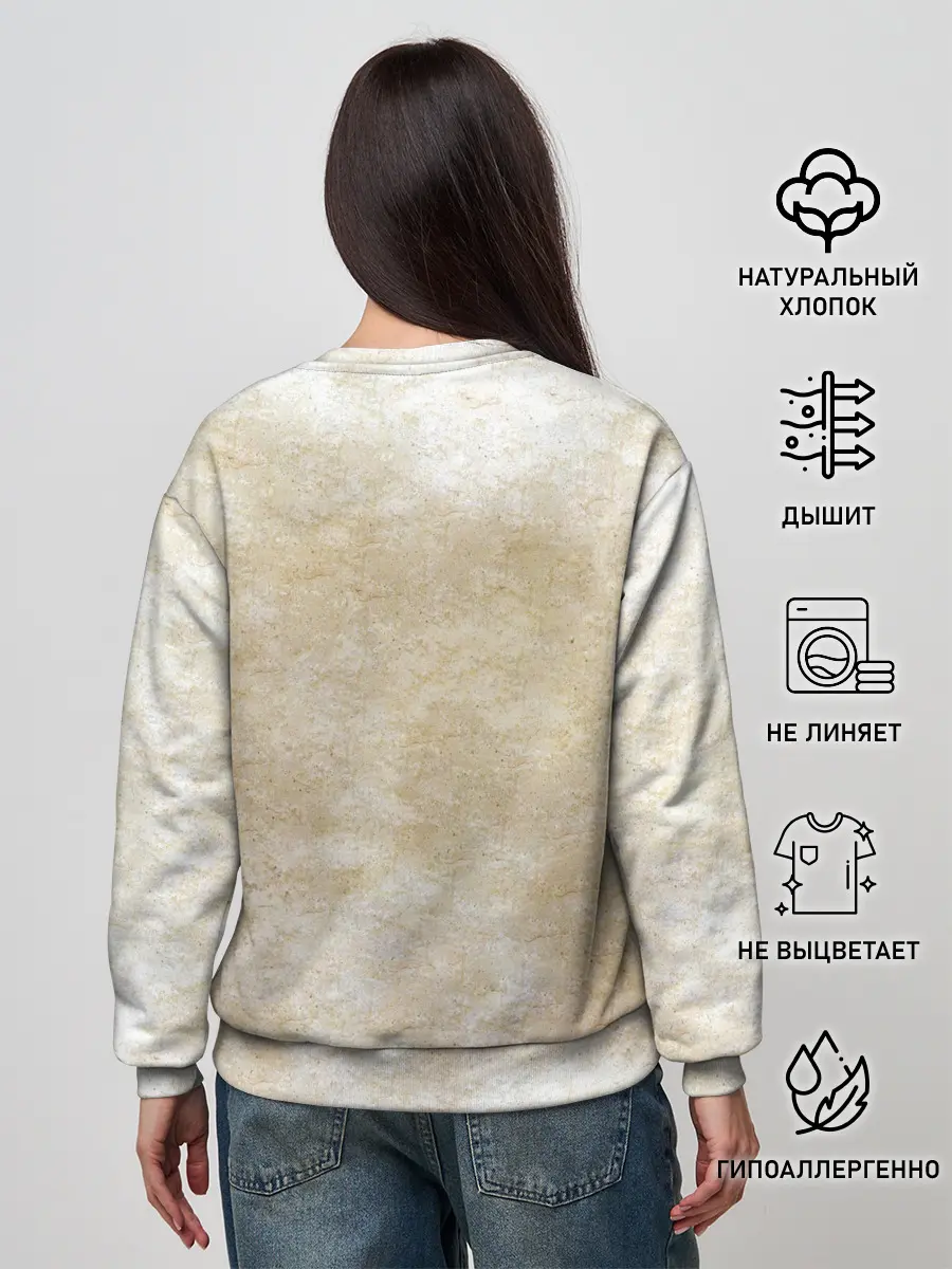 Женский свитшот / Стимпанк Девушка