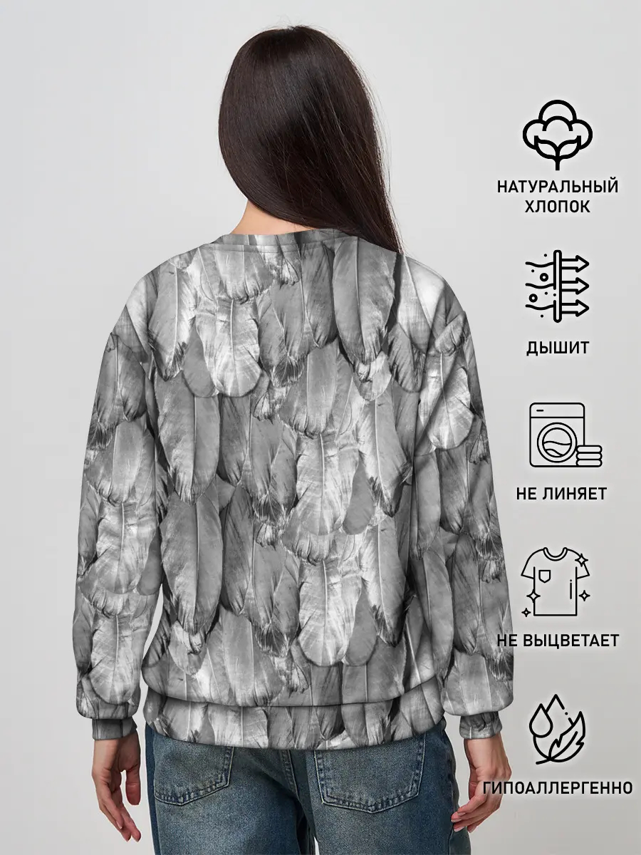 Женский свитшот / White Raven