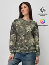 Женский свитшот / Хмельной камуфляж