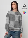 Женский свитшот / Denim Patchwork
