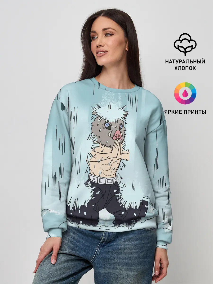 Женский свитшот / МЕДИТАЦИЯ ИНОСКЕ