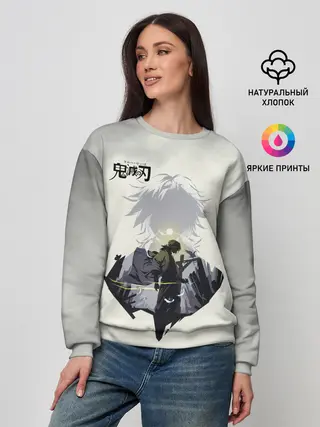 Женский свитшот / Giyuu Tomiyoka Kimetsu no Yaib