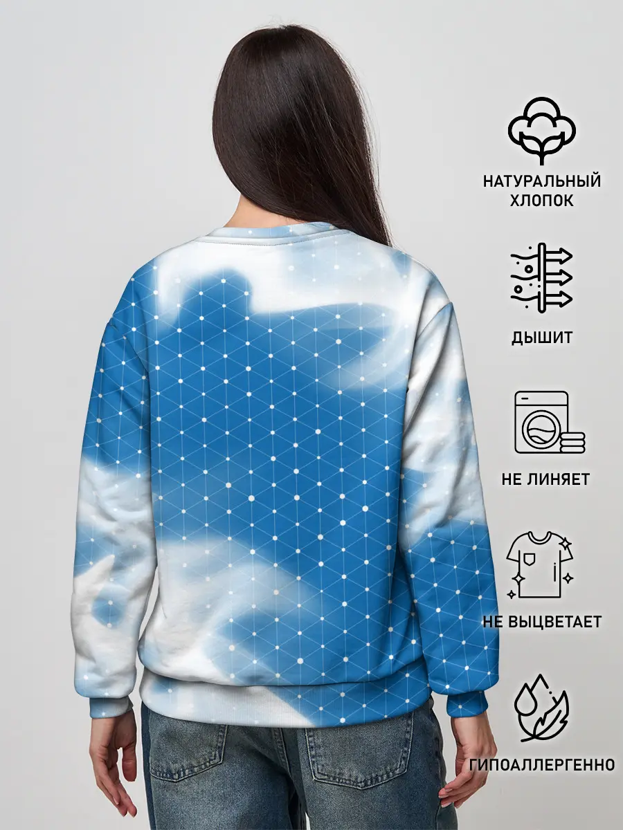 Женский свитшот / БМВ - Пламя