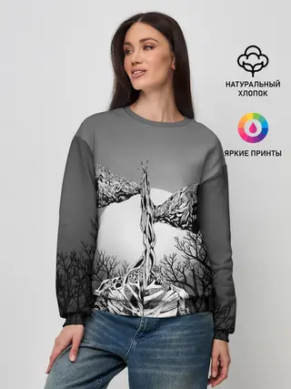 Женский свитшот / СИРЕНОГОЛОВЫЙ