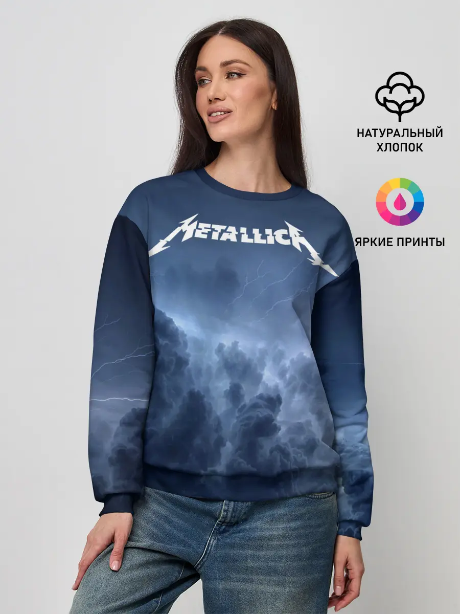 Женский свитшот / METALLICA | МЕТАЛЛИКА
