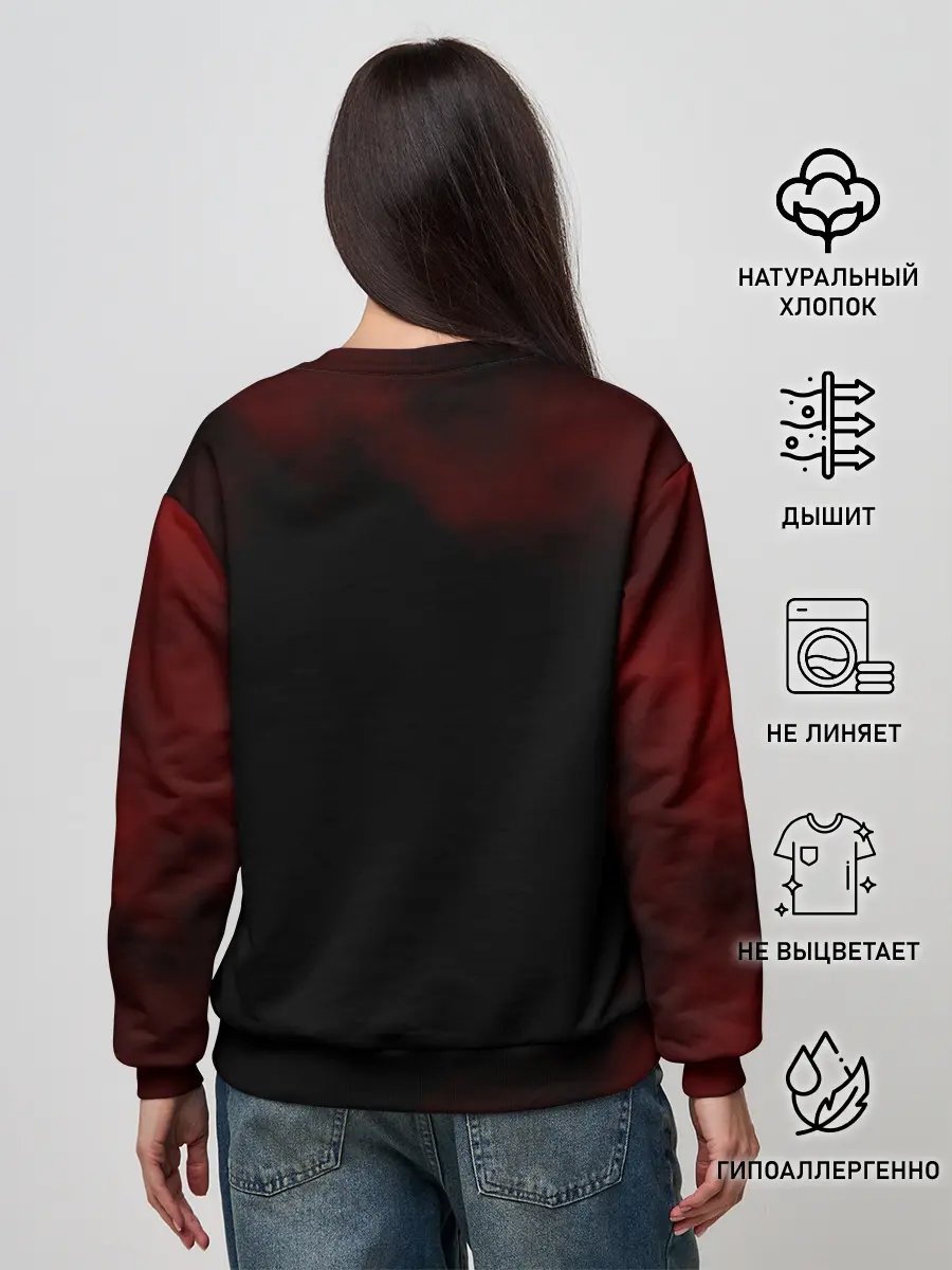 Женский свитшот / Agatsuma Zenitsu Kimetsu no Yaiba