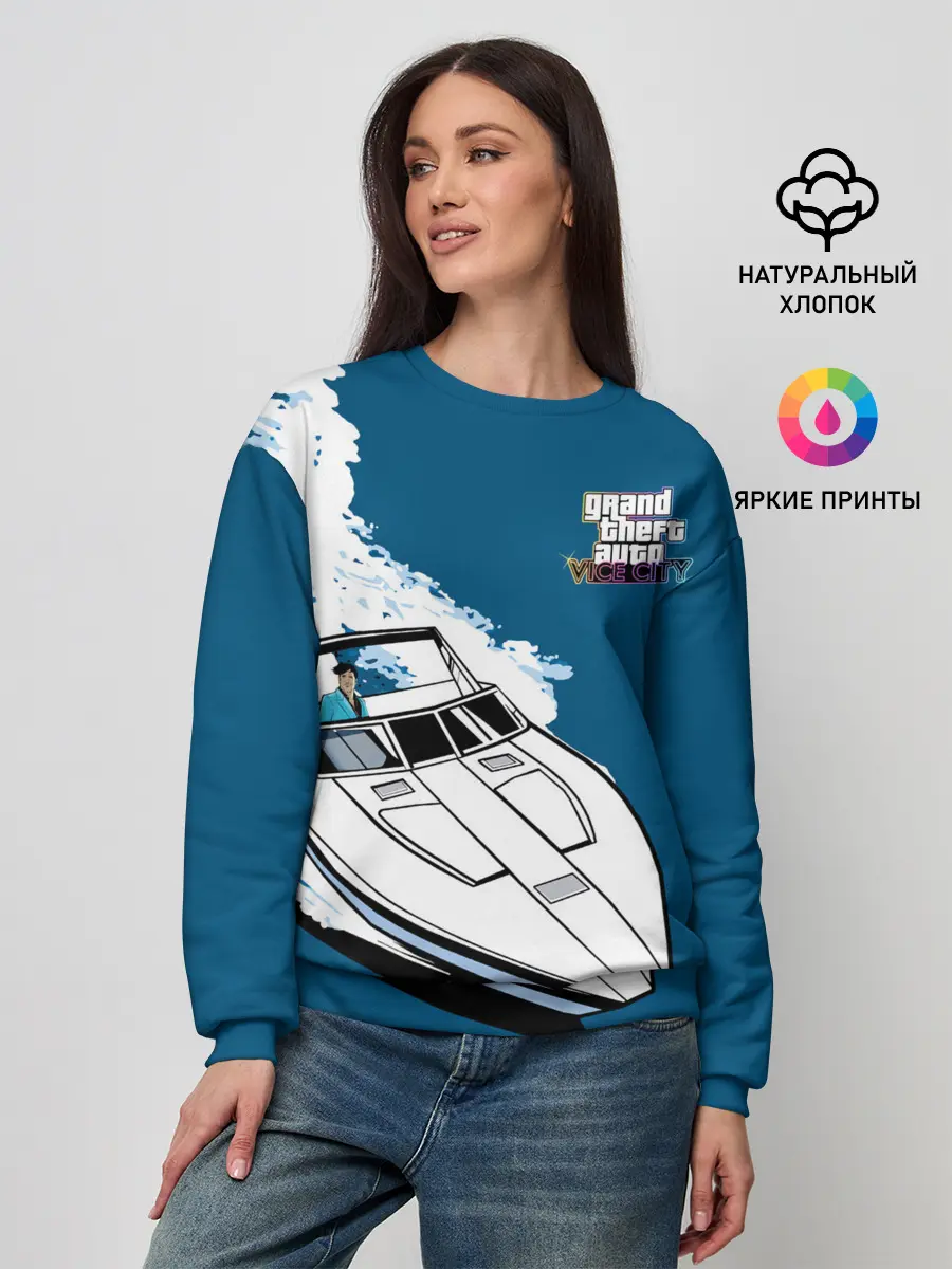 Женский свитшот / Tommy on board