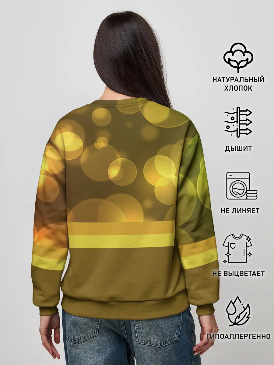 Женский свитшот / Блики