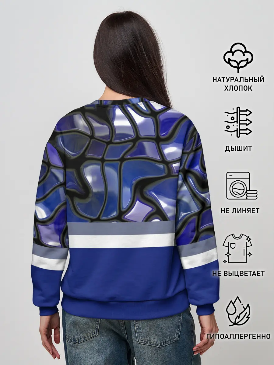 Женский свитшот / Мозаика