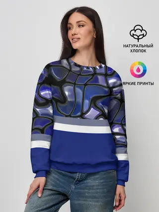 Женский свитшот / Мозаика