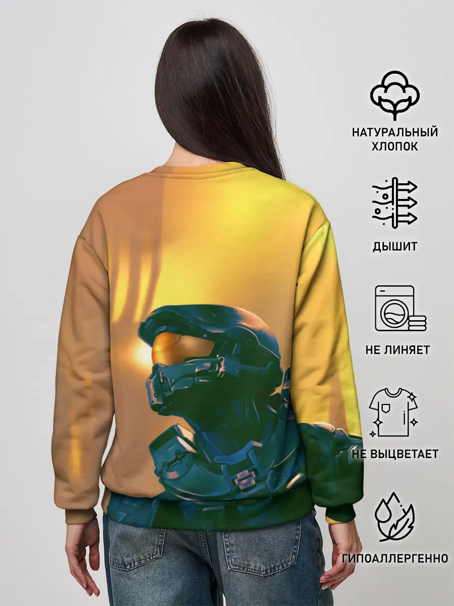 Женский свитшот / Мастер Чиф | Halo