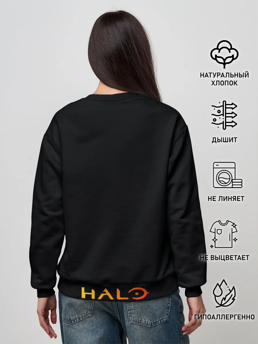 Женский свитшот / Halo x Battlefield