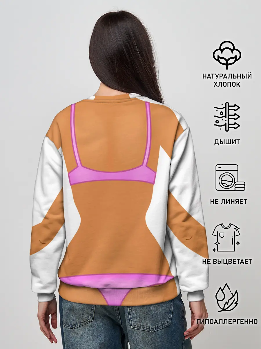 Женский свитшот / Tanned body