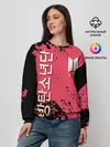 Женский свитшот / BTS LOGO / БТС ЛОГОТИП