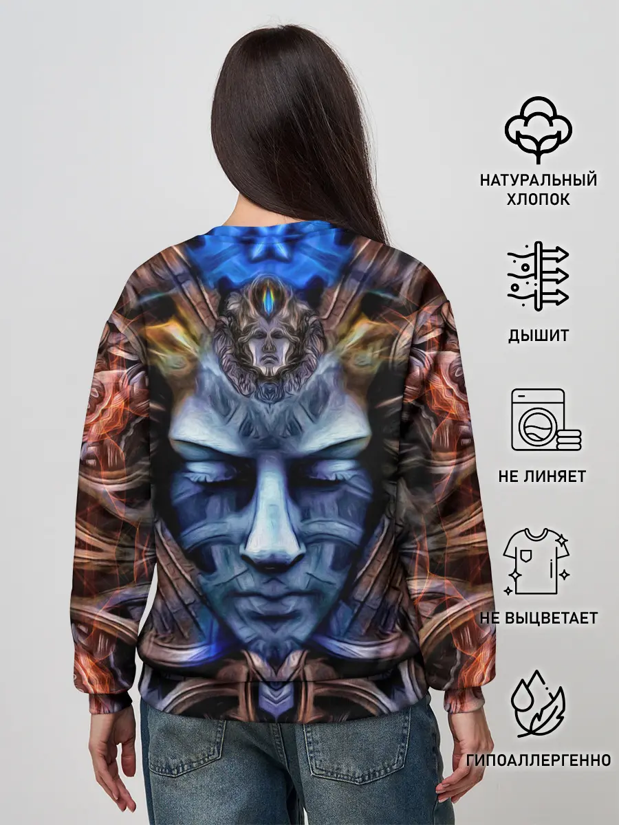 Женский свитшот / MEGABUDDA