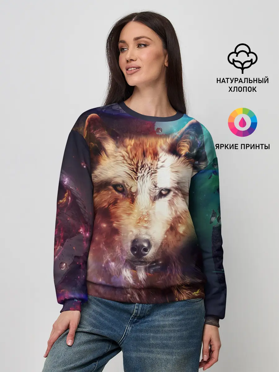 Женский свитшот / WOLF