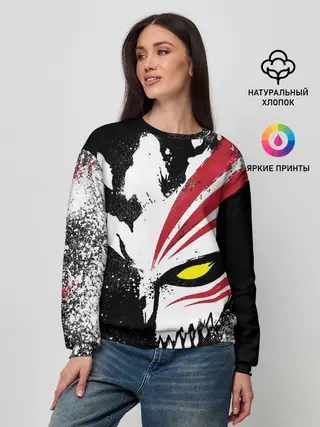 Женский свитшот / БЛИЧ МАСКА | BLEACH