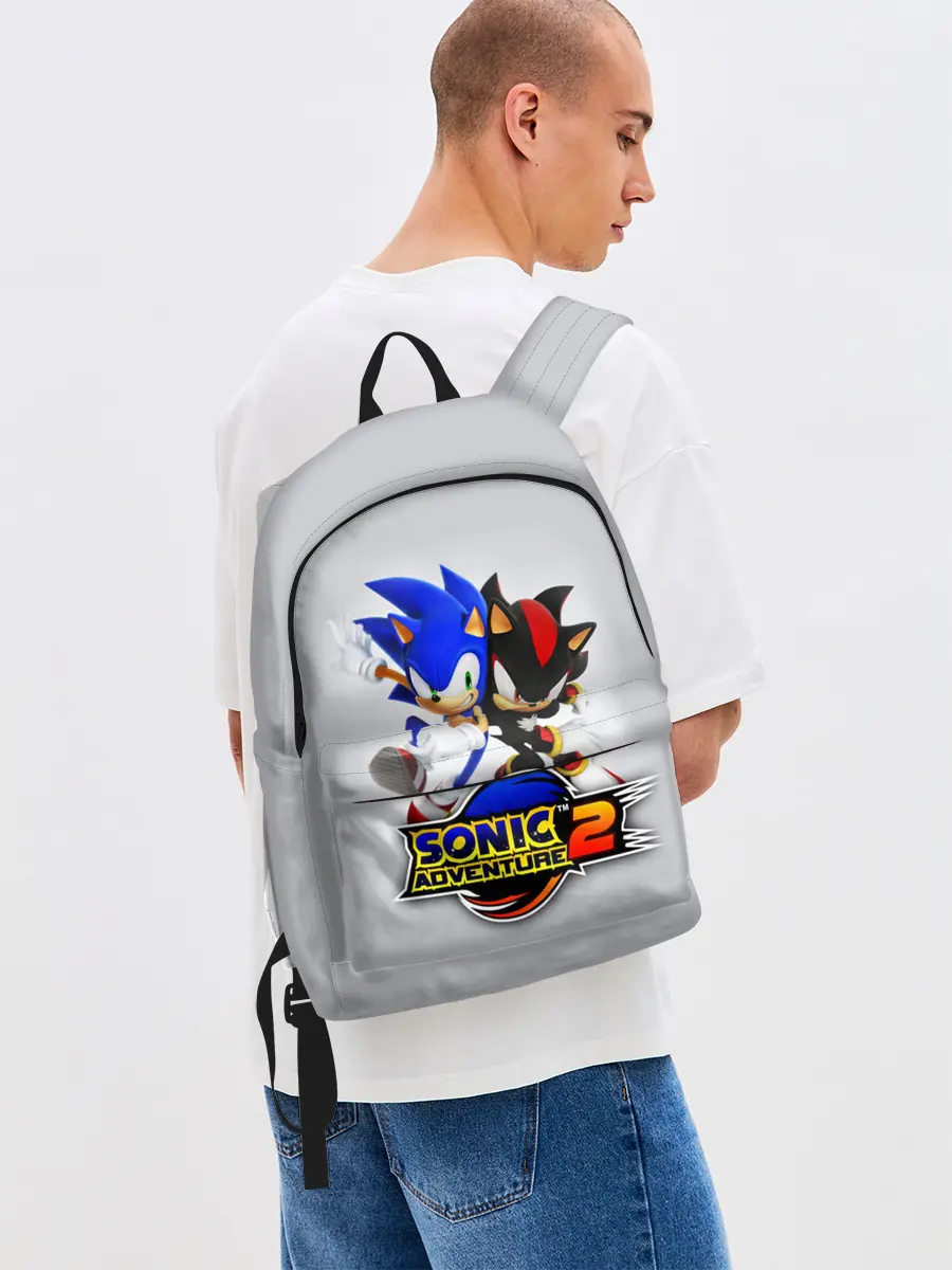 Рюкзак джинсовый / SONIC & SHADOW