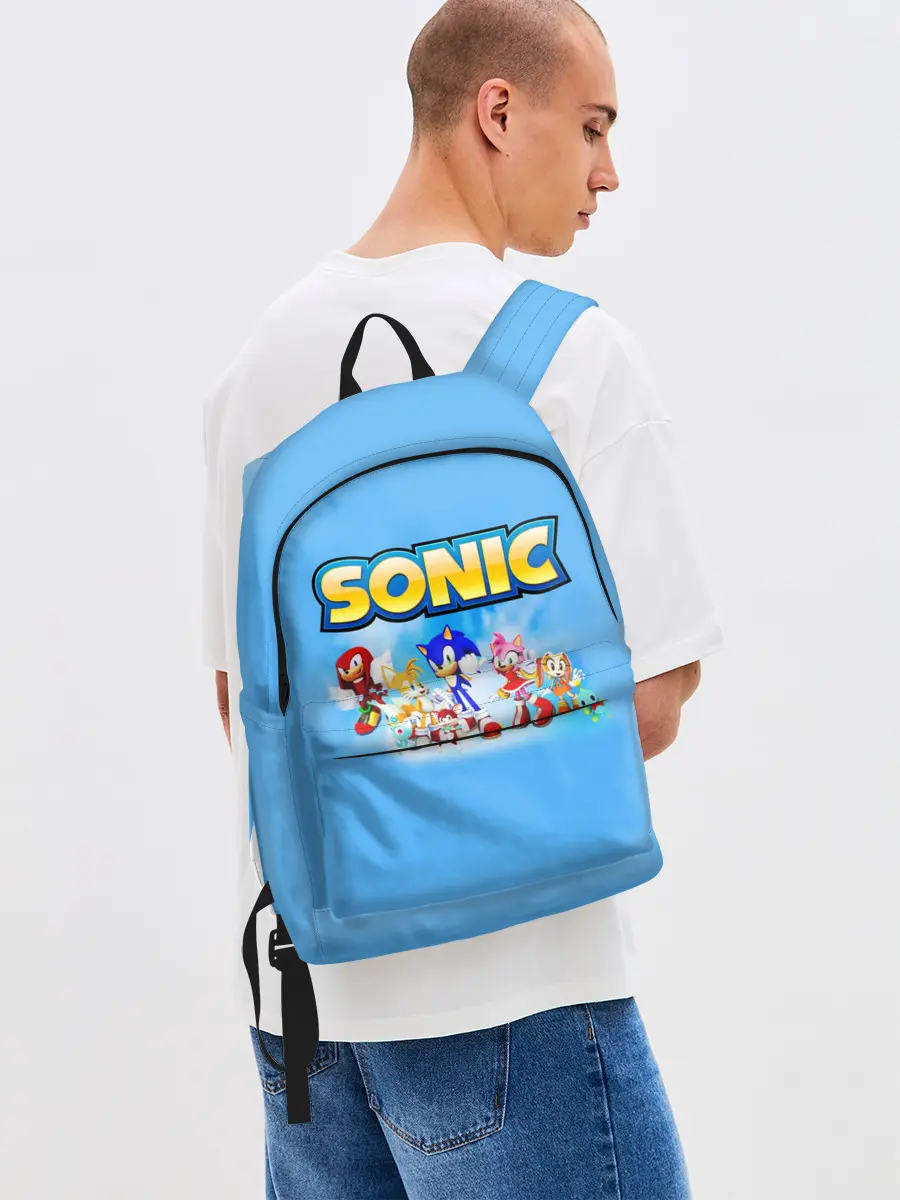 Рюкзак джинсовый / SONIC