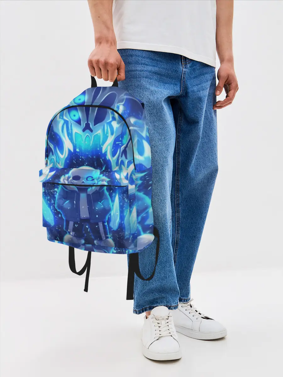 Рюкзак джинсовый / UNDERTALE | АНДЕРТЕЙЛ