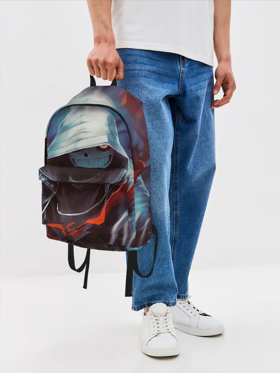 Рюкзак джинсовый / UNDERTALE | АНДЕРТЕЙЛ