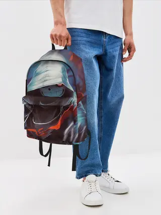 Рюкзак джинсовый / UNDERTALE | АНДЕРТЕЙЛ