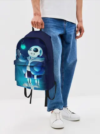 Рюкзак джинсовый / UNDERTALE