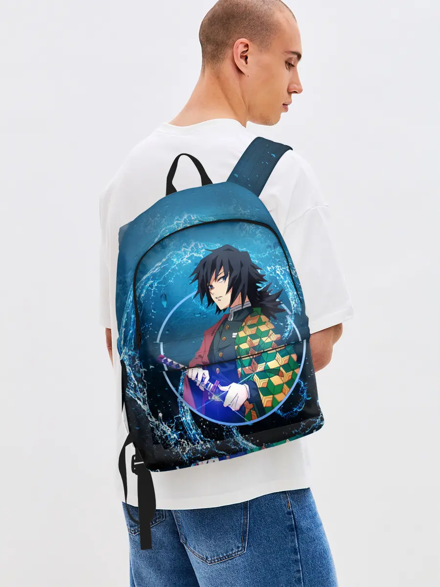 Рюкзак джинсовый / Клинок, убивающий демонов