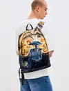 Рюкзак джинсовый / Van Gogh Tardis