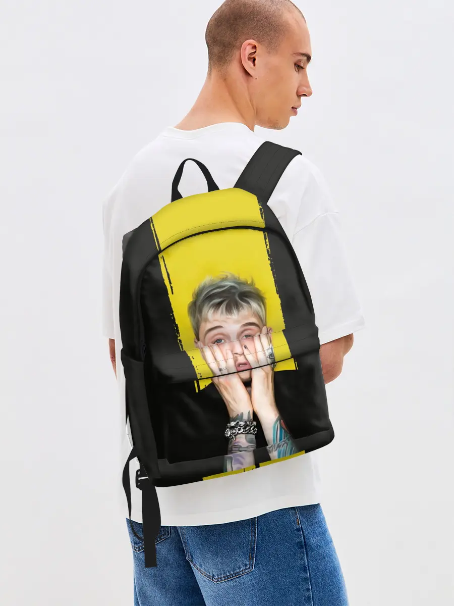 Рюкзак джинсовый / Colson Baker Machine Gun Kelly