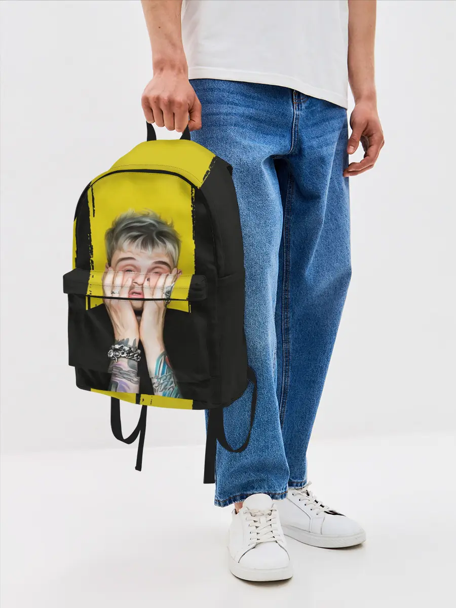 Рюкзак джинсовый / Colson Baker Machine Gun Kelly