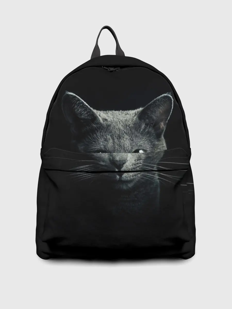 Рюкзак джинсовый / Кот