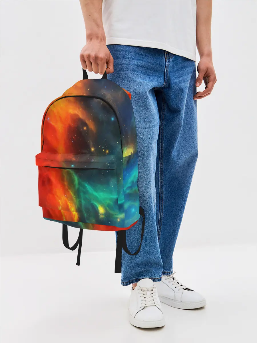 Рюкзак джинсовый / БИТВА КОСМОСА