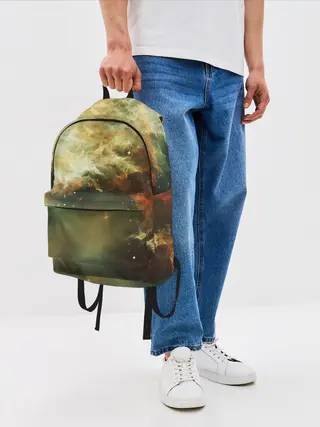 Рюкзак джинсовый / НЕОНОВЫЕ ЗВЕЗДЫ