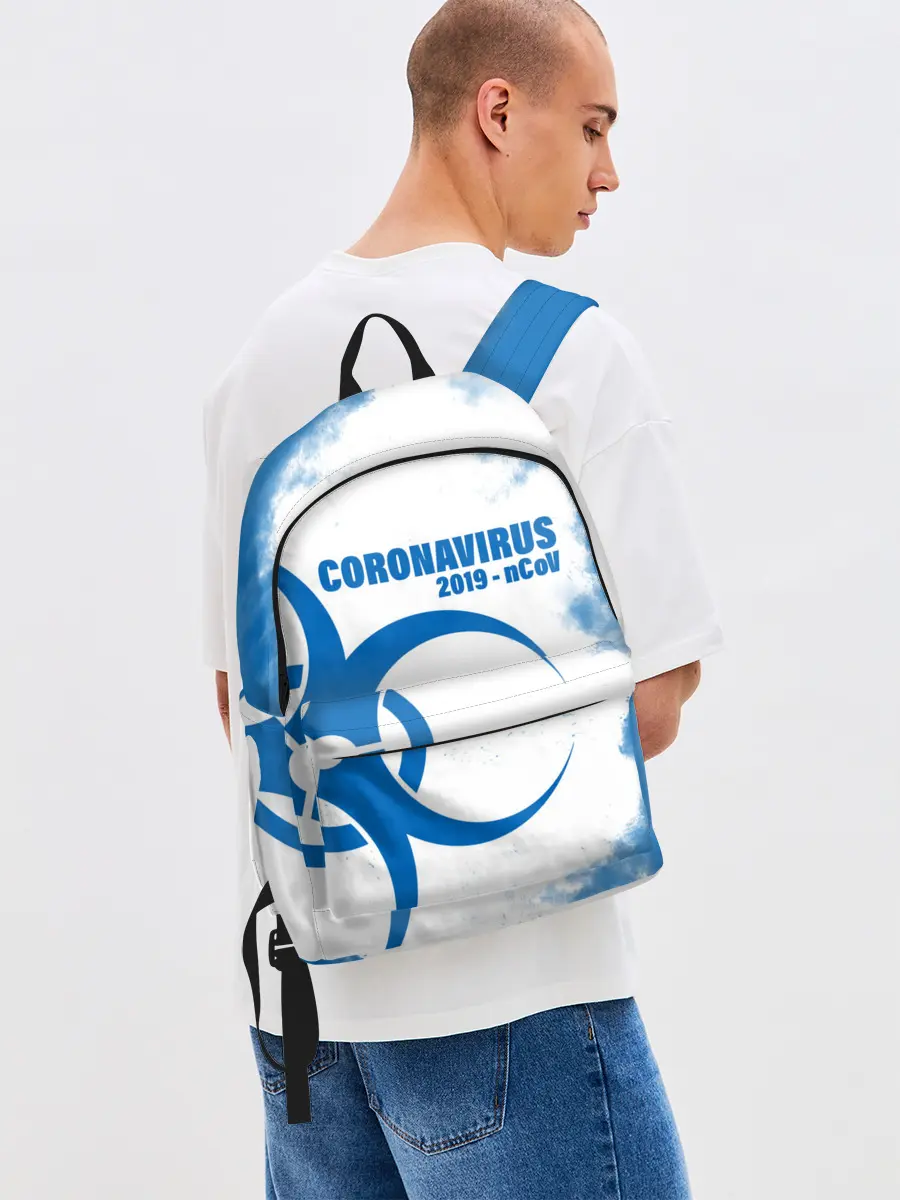 Рюкзак джинсовый / Coronavirus 2019 - nCoV
