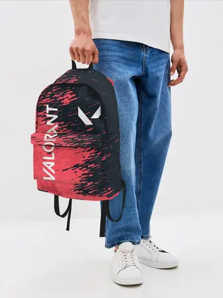 Рюкзак джинсовый / VALORANT