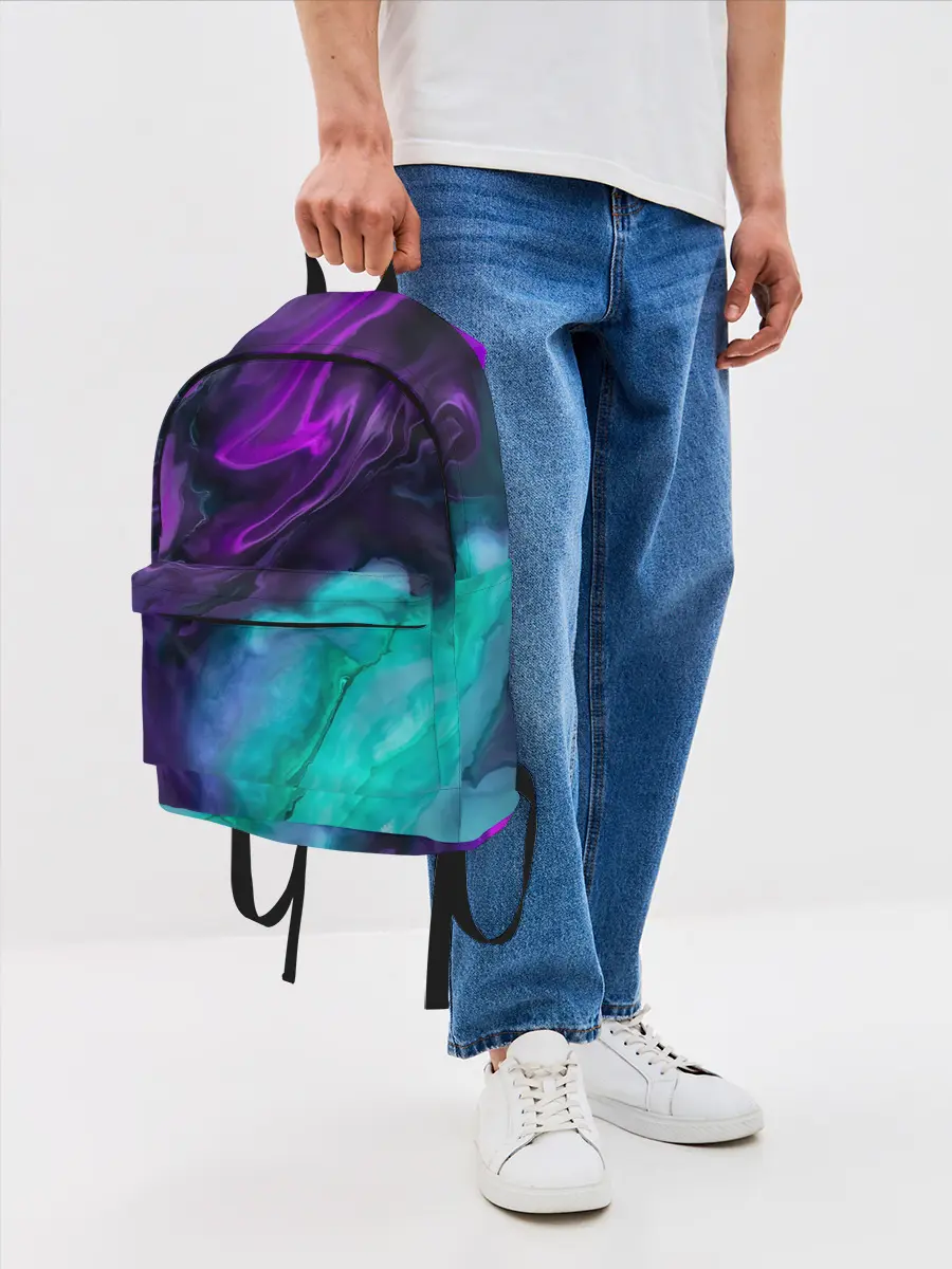 Рюкзак джинсовый / NEON WAVES