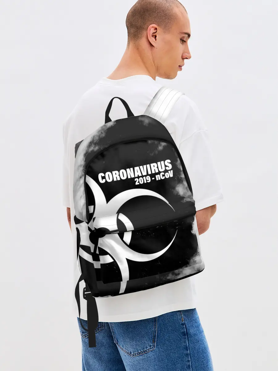 Рюкзак джинсовый / Coronavirus 2019 - nCoV