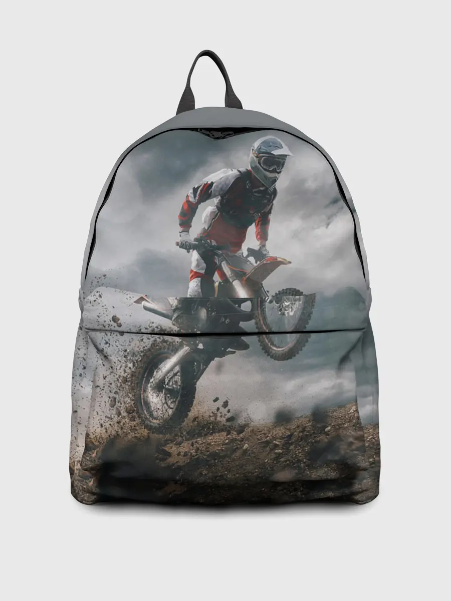 Рюкзак джинсовый / МОТОКРОСС КТМ | MOTOCROSS KTM