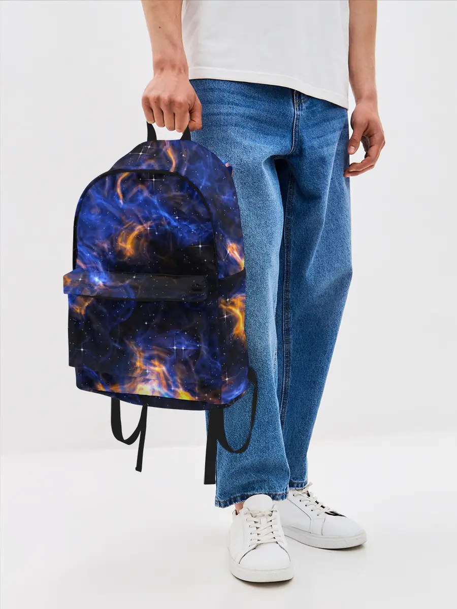 Рюкзак джинсовый / Космос