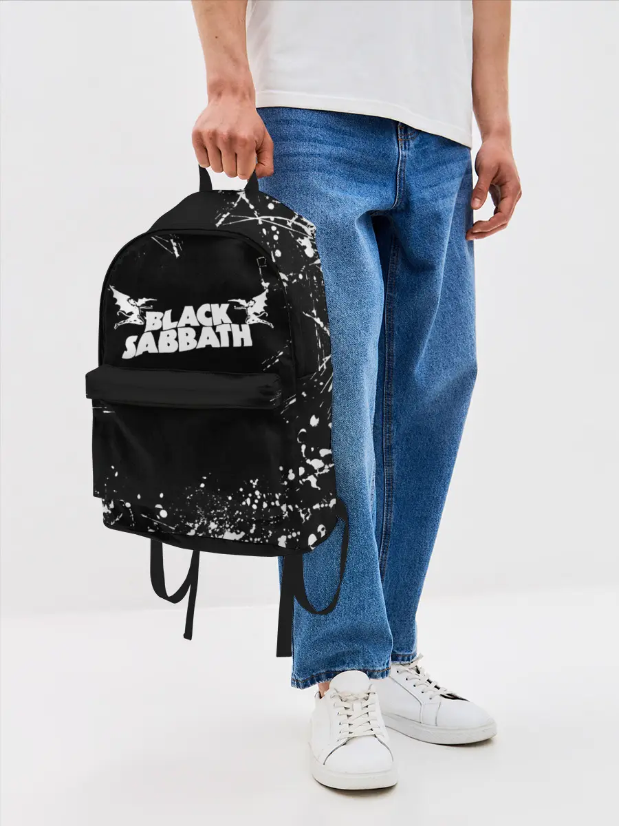 Рюкзак джинсовый / Black Sabbath
