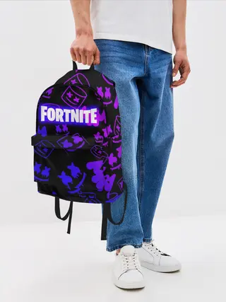 Рюкзак джинсовый / FORTNITE MARSHMELLO