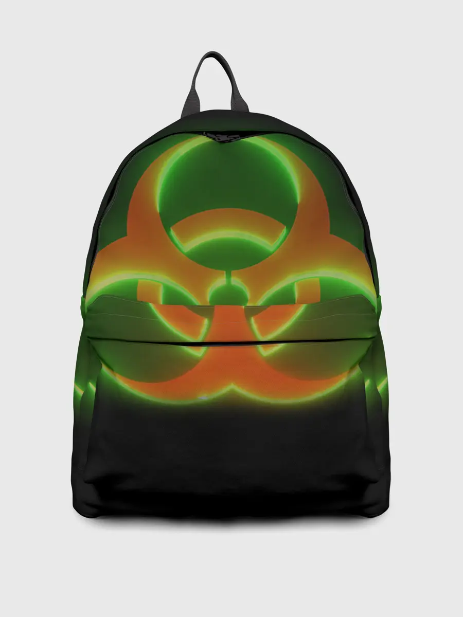 Рюкзак джинсовый / Biohazard Neon