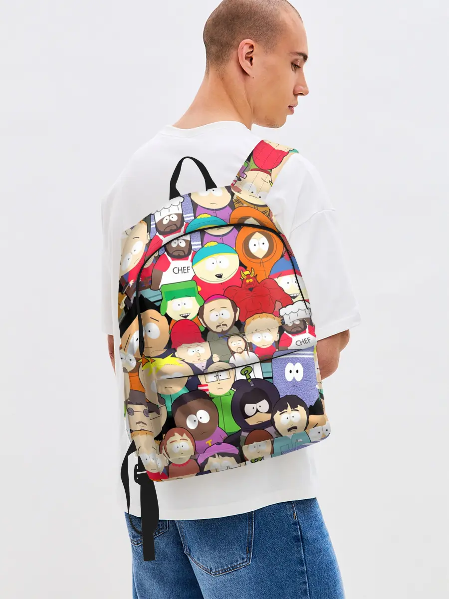 Рюкзак джинсовый / South Park персонажи