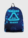 Рюкзак джинсовый / Warning nCoV2019